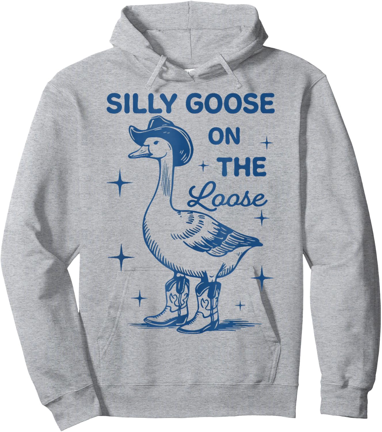 Silly Goose On The Loose Hoodie - Hoodie | Ash
