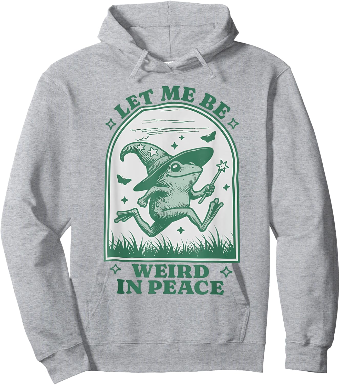 Let Me Be Weird In Peace Hoodie - Hoodie | Ash