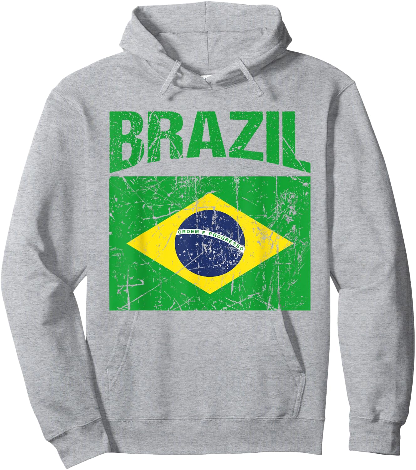 Brazilian Flag Brazil Women Men Kids Brasil Hoodie - Hoodie | Ash