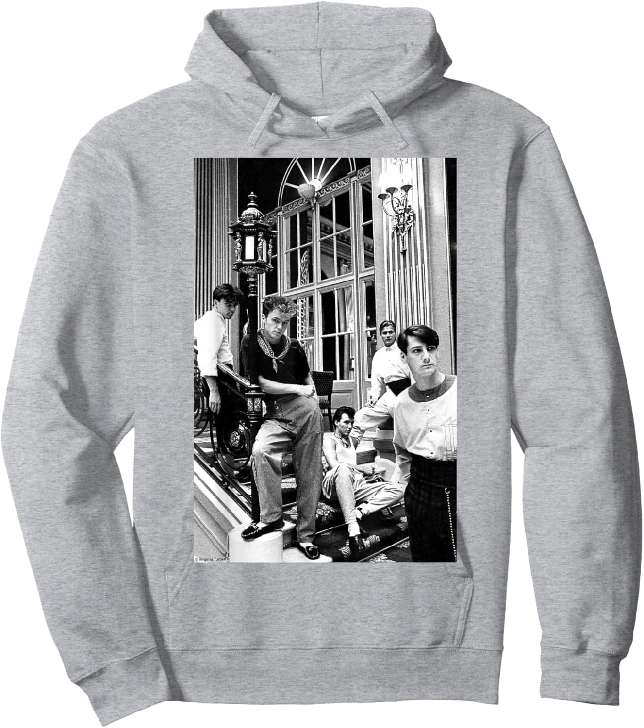 Spandau Ballet Band Photo By Virginia Turbett Hoodie - Hoodie | Ash
