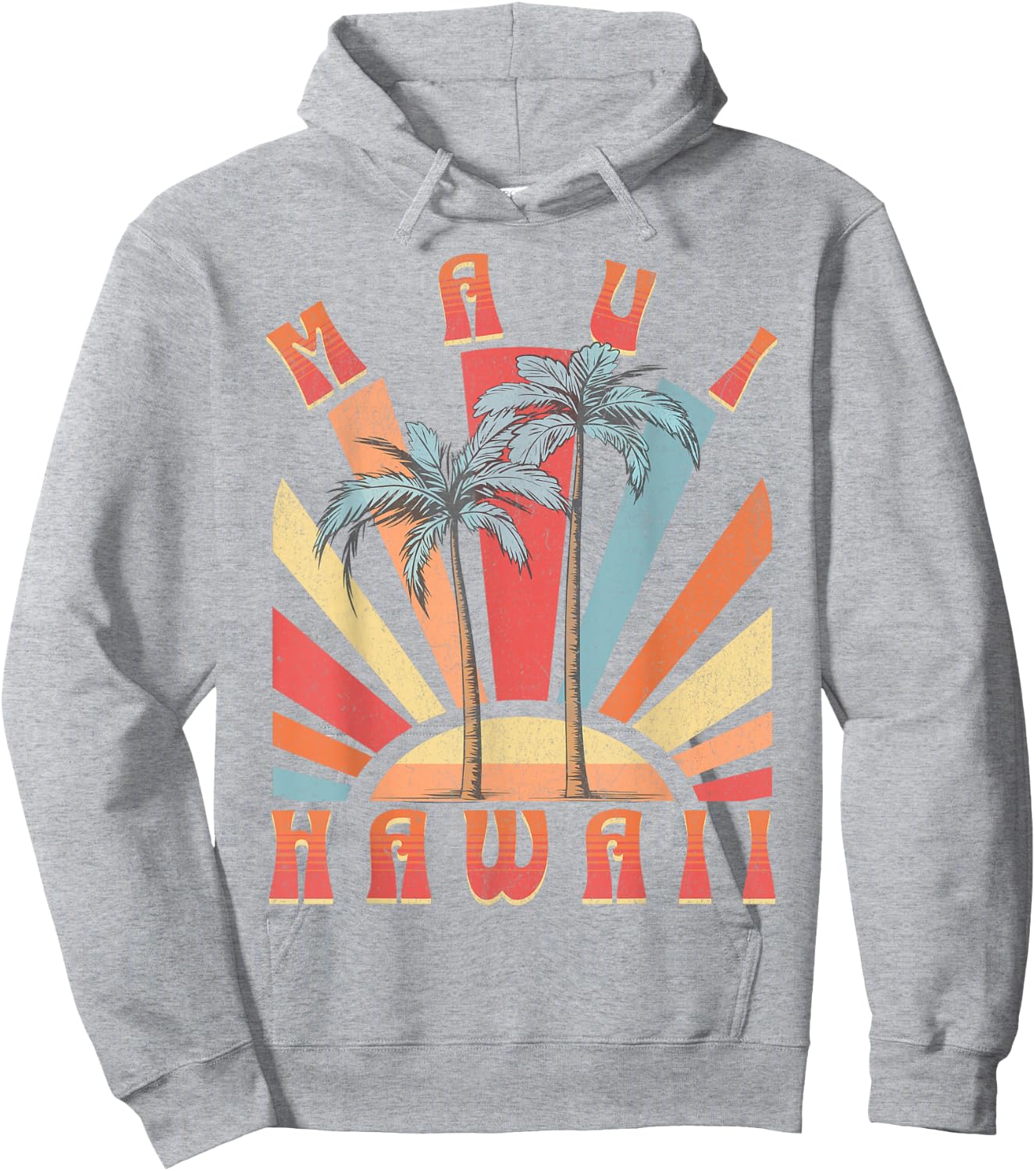 Maui Hawaii Hoodie - Hoodie | Ash