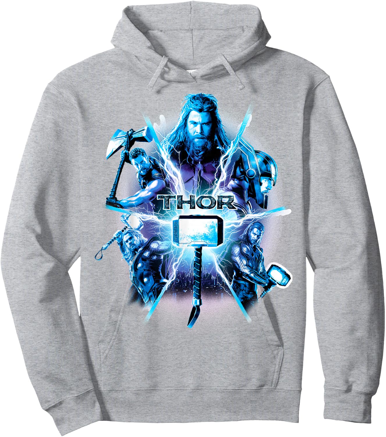 Marvel Avengers: Endgame Thor Mashup Hoodie - Hoodie | Ash