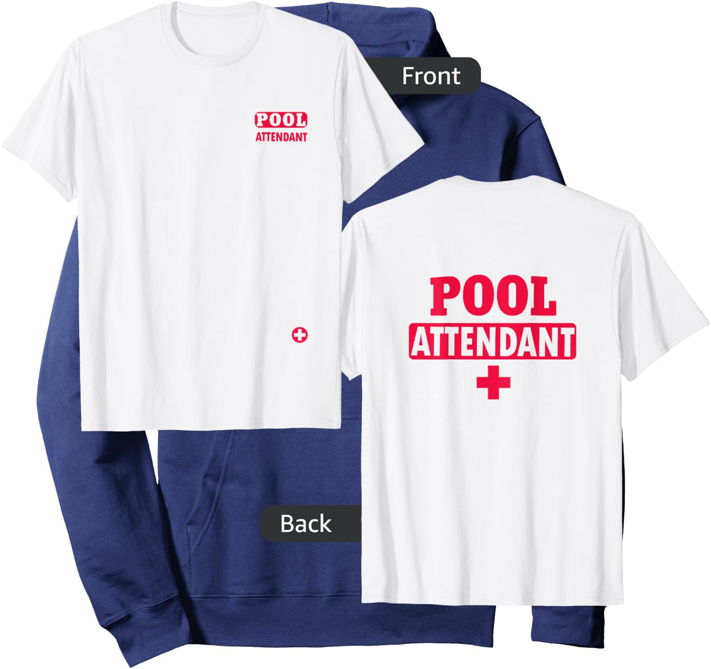 Pool Attendant Hoodie - Hoodie | Navy