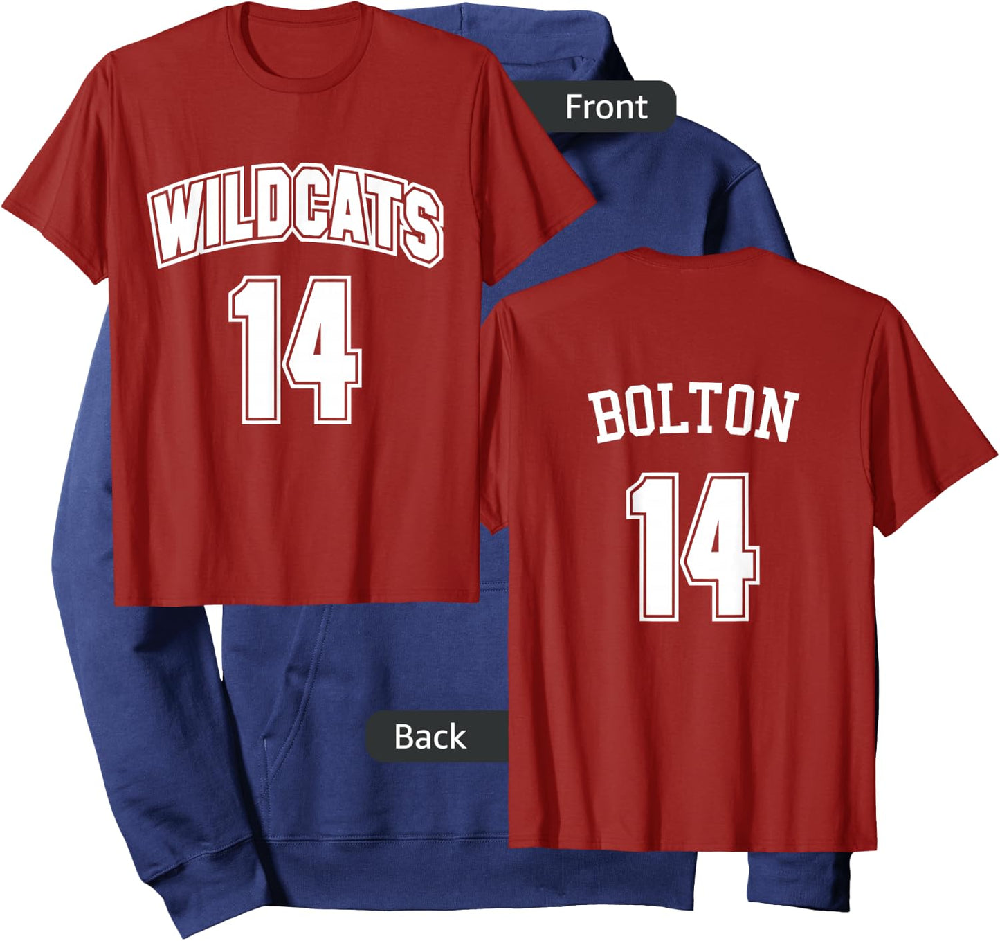 Wildcats 14 Bolton Hoodie - Hoodie | Navy