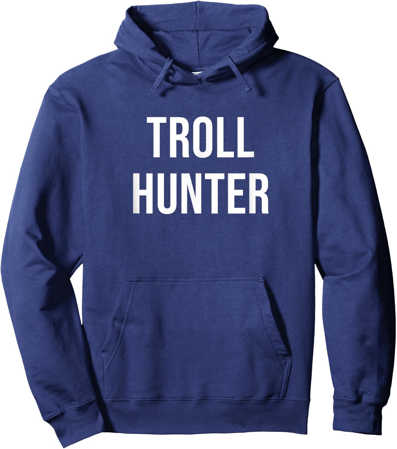 Troll Hunter , Small, Black Hoodie - Hoodie | Navy