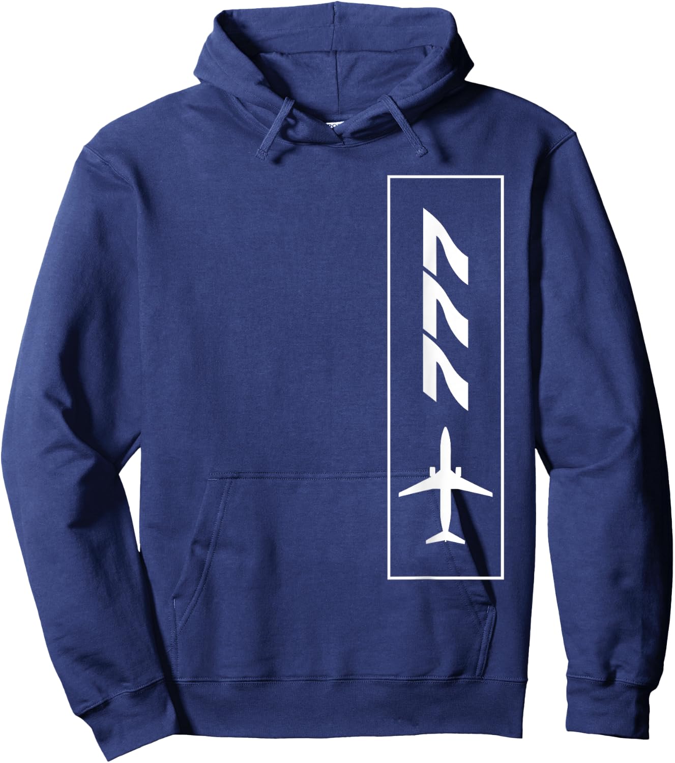 777 Airliner Plane For Avgeeks Hoodie - Hoodie | Navy