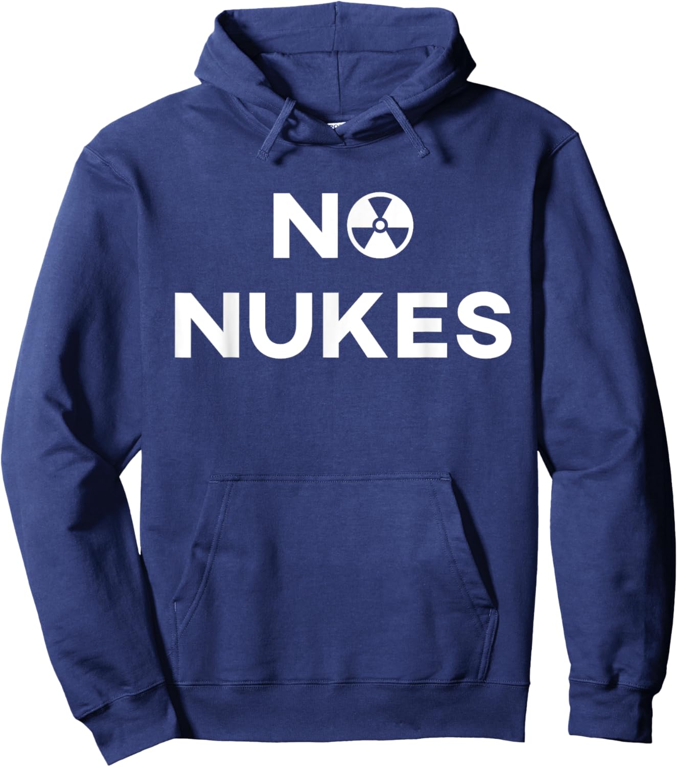 No Nukes Funny Hoodie - Hoodie | Navy