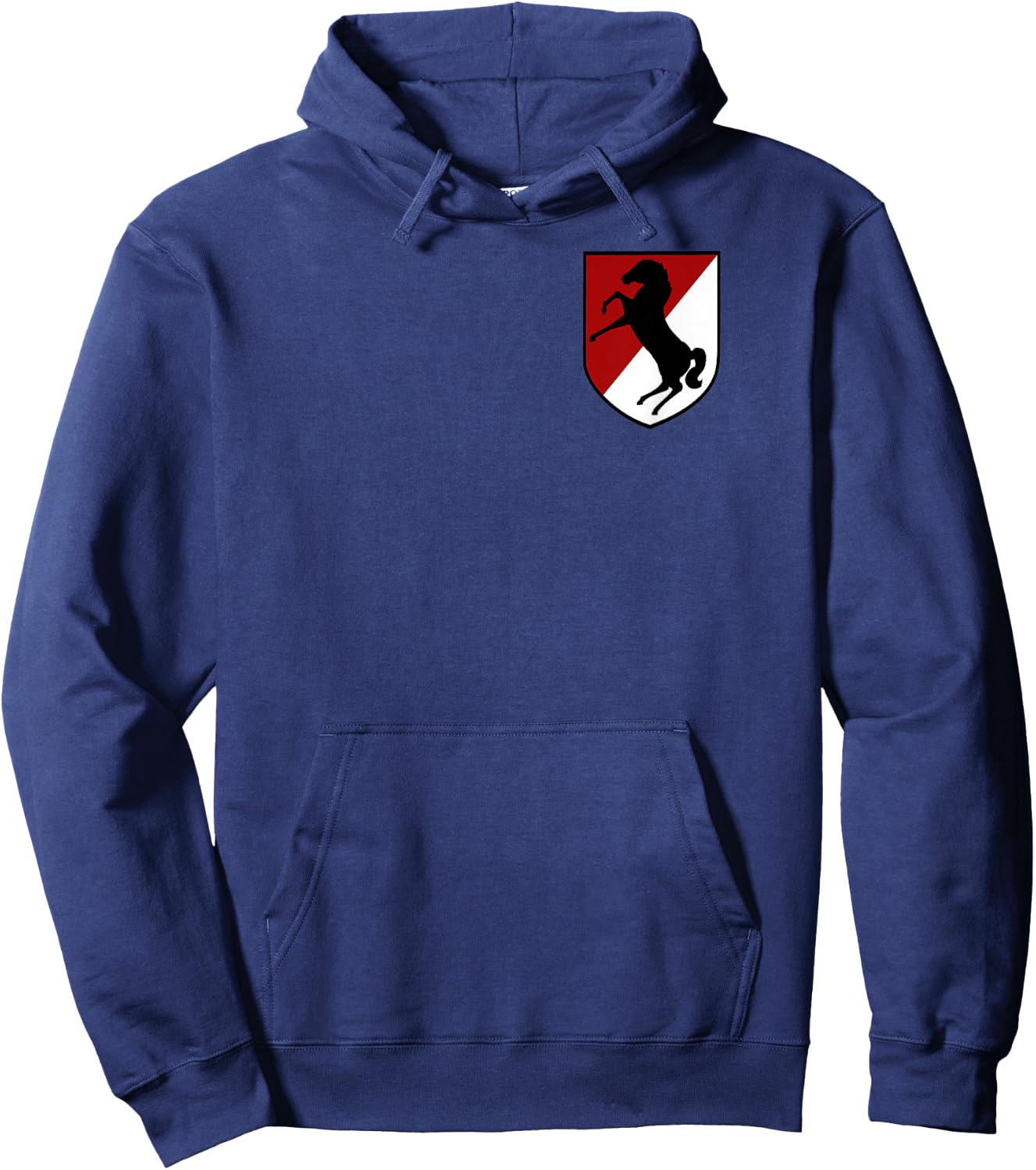 11th Armored Cavalry Regiment Patch - 11th ACR Hoodie - Hoodie | Navy