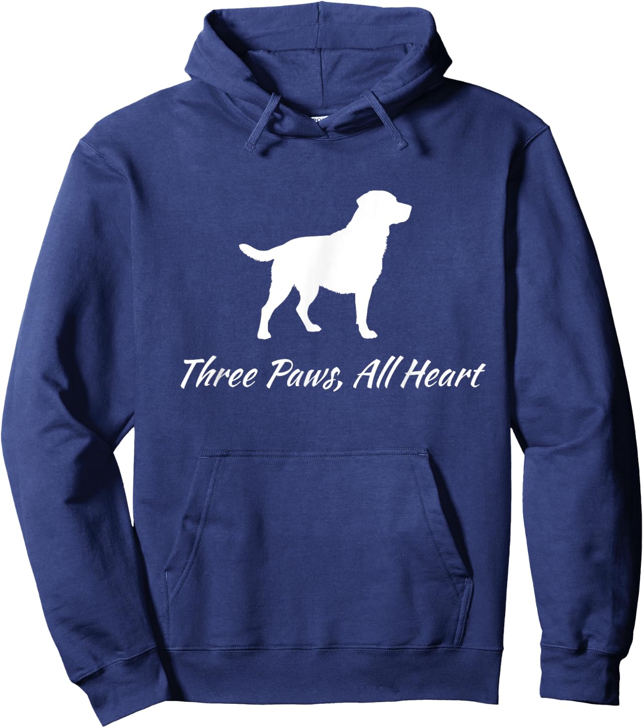 Three Legged Dog Women Hoodie - Hoodie | Navy