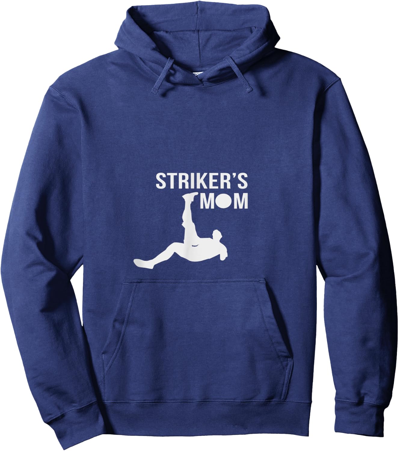 Striker's Mom Soccer Hoodie - Hoodie | Navy