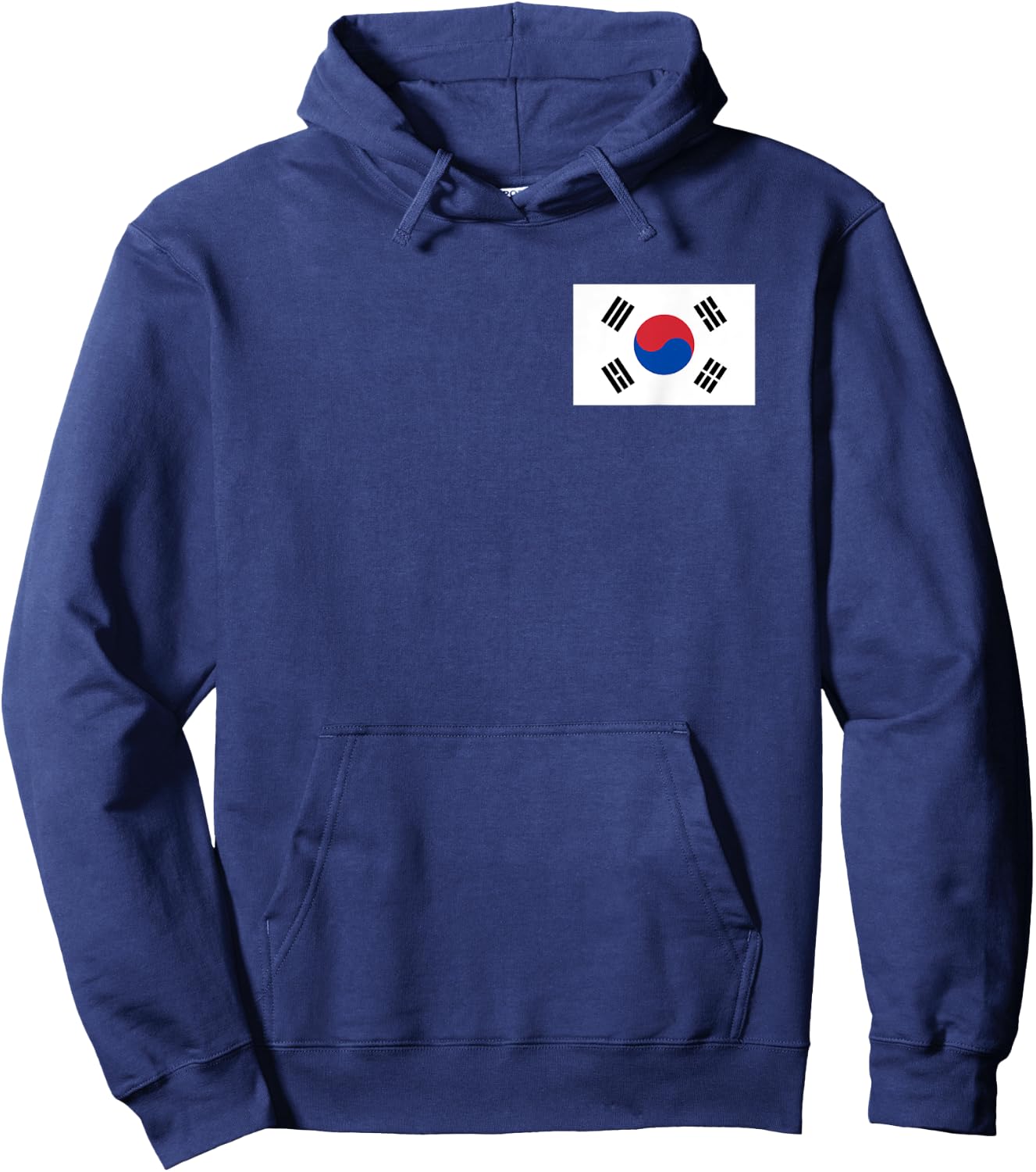 Korean Flag of South Korea Hoodie - Hoodie | Navy