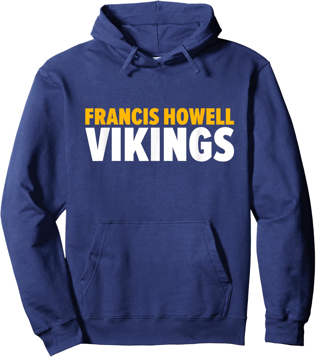 Francis Howell Vikings Bold Hoodie - Hoodie | Navy
