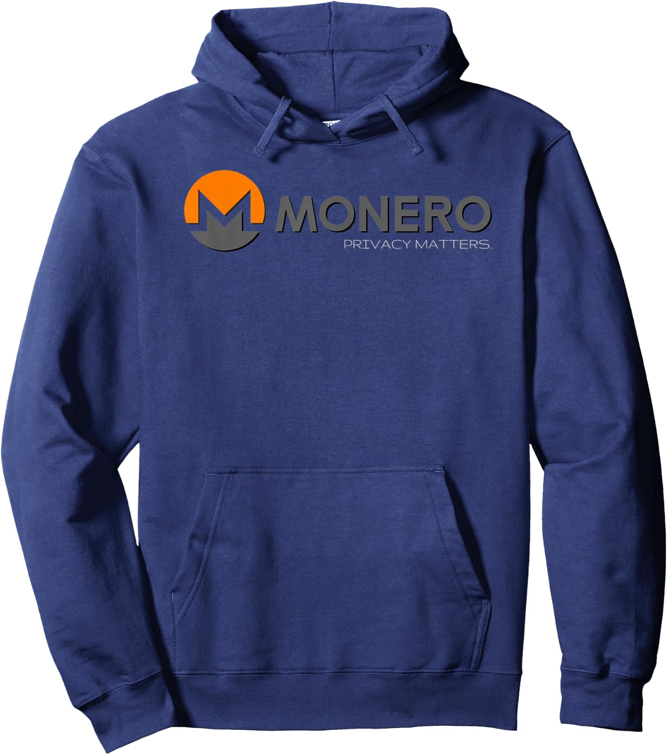 Monero Coin | Privacy Matters Monero Hoodie - Hoodie | Navy