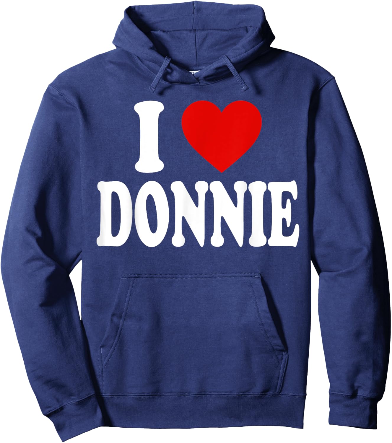 I Heart Love Donnie Hoodie - Hoodie | Navy
