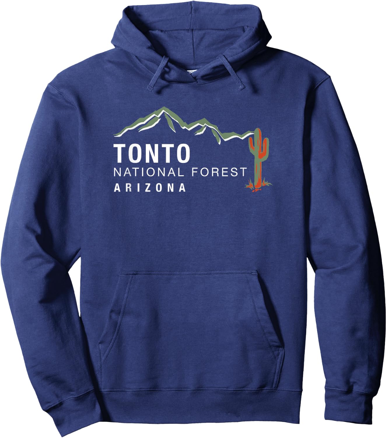 Tonto National Forest Arizona Hoodie - Hoodie | Navy