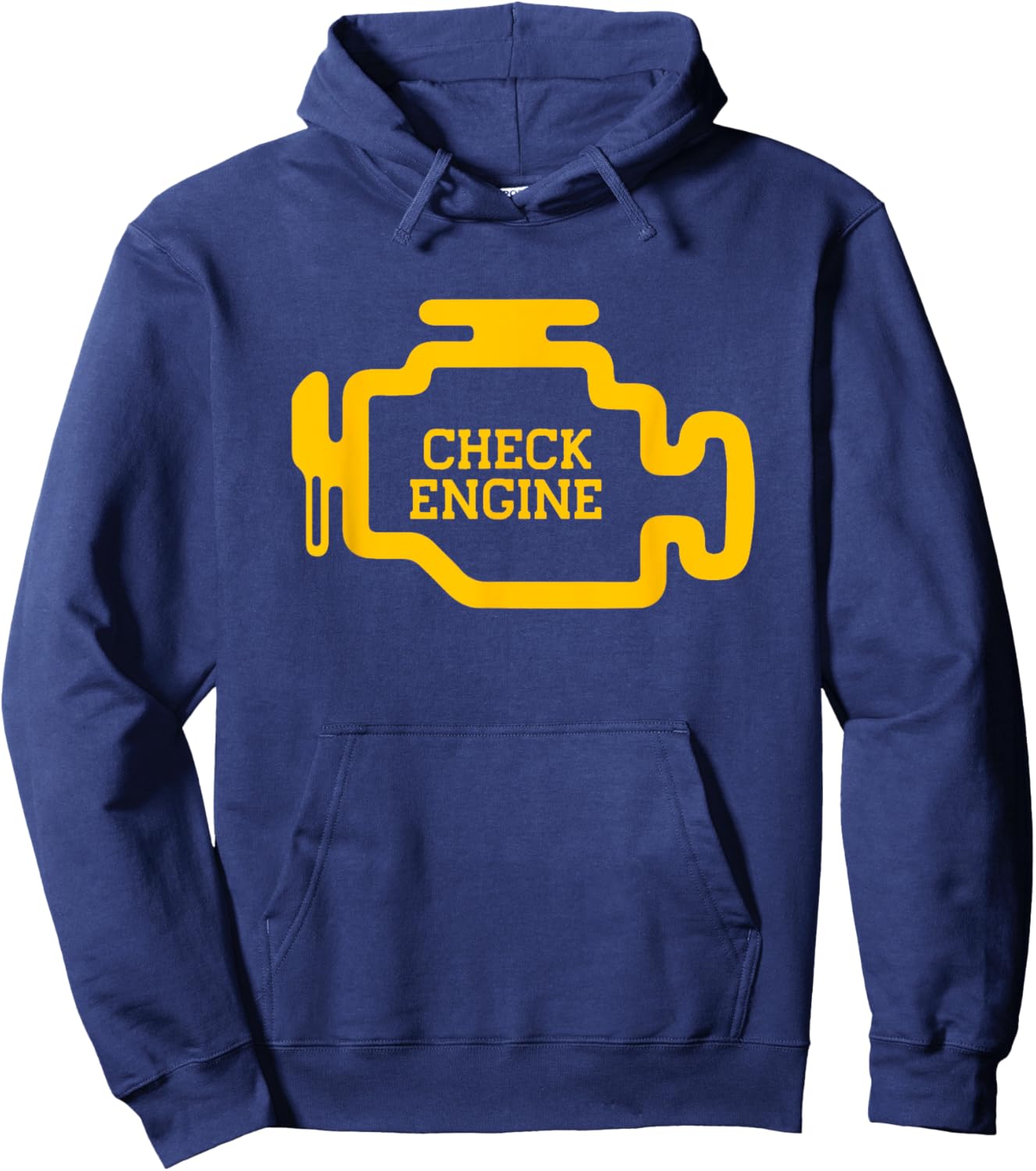 Check Engine Light Hoodie - Hoodie | Navy
