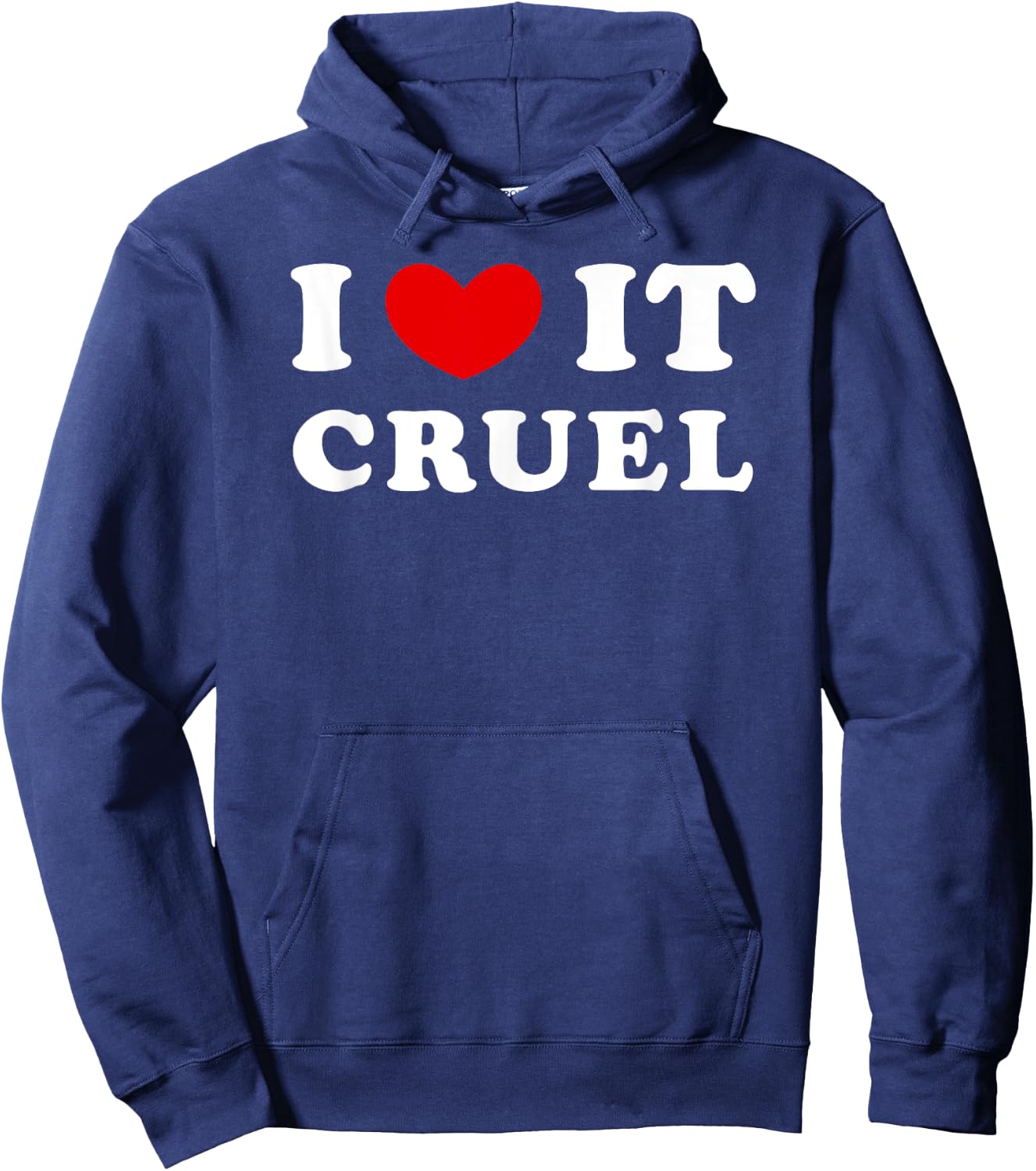 I Love It Cruel, I Heart It Cruel Hoodie - Hoodie | Navy