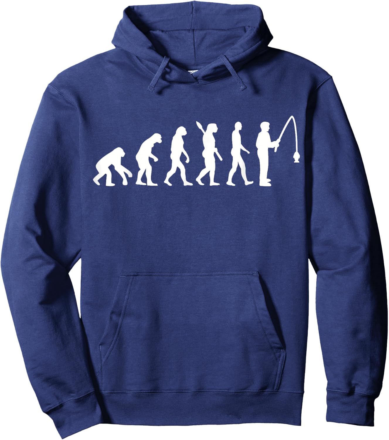Evolution fishing Hoodie - Hoodie | Navy