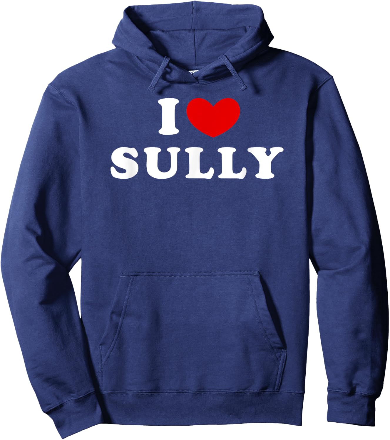I Love Sully, I Heart Sully Hoodie - Hoodie | Navy