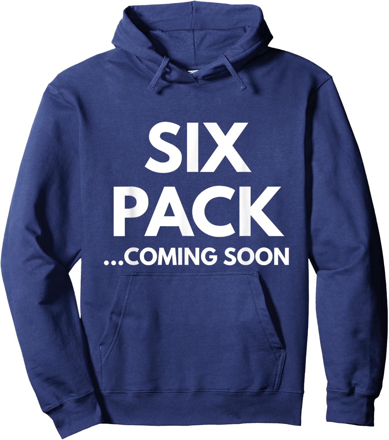 Six Pack Coming Soon Hoodie - Hoodie | Navy