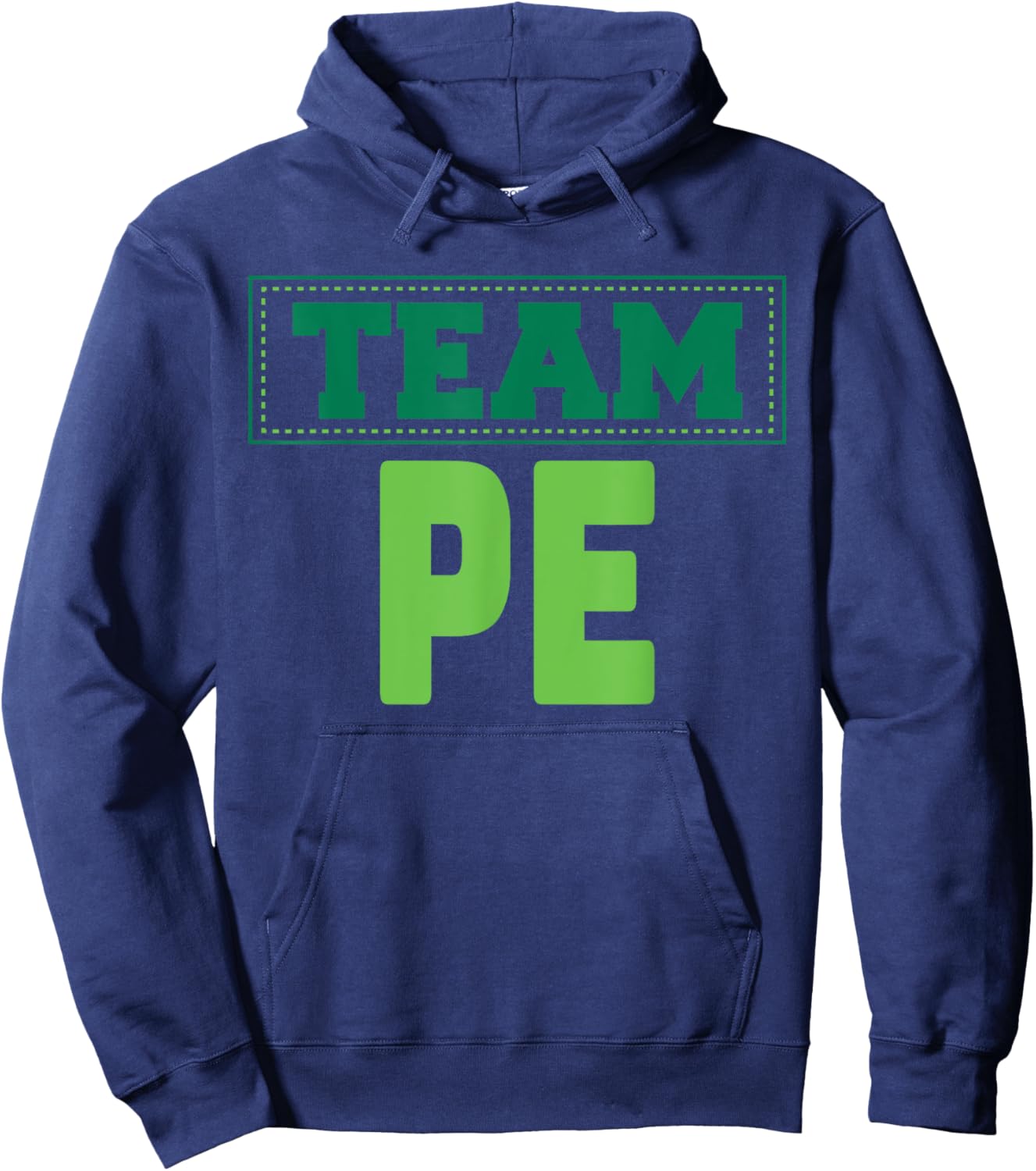 TEAM PE- Physical Education Hoodie - Hoodie | Navy