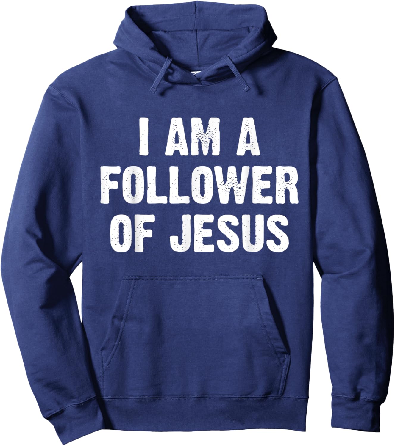 I Am A Follower Of Jesus Hoodie - Hoodie | Navy