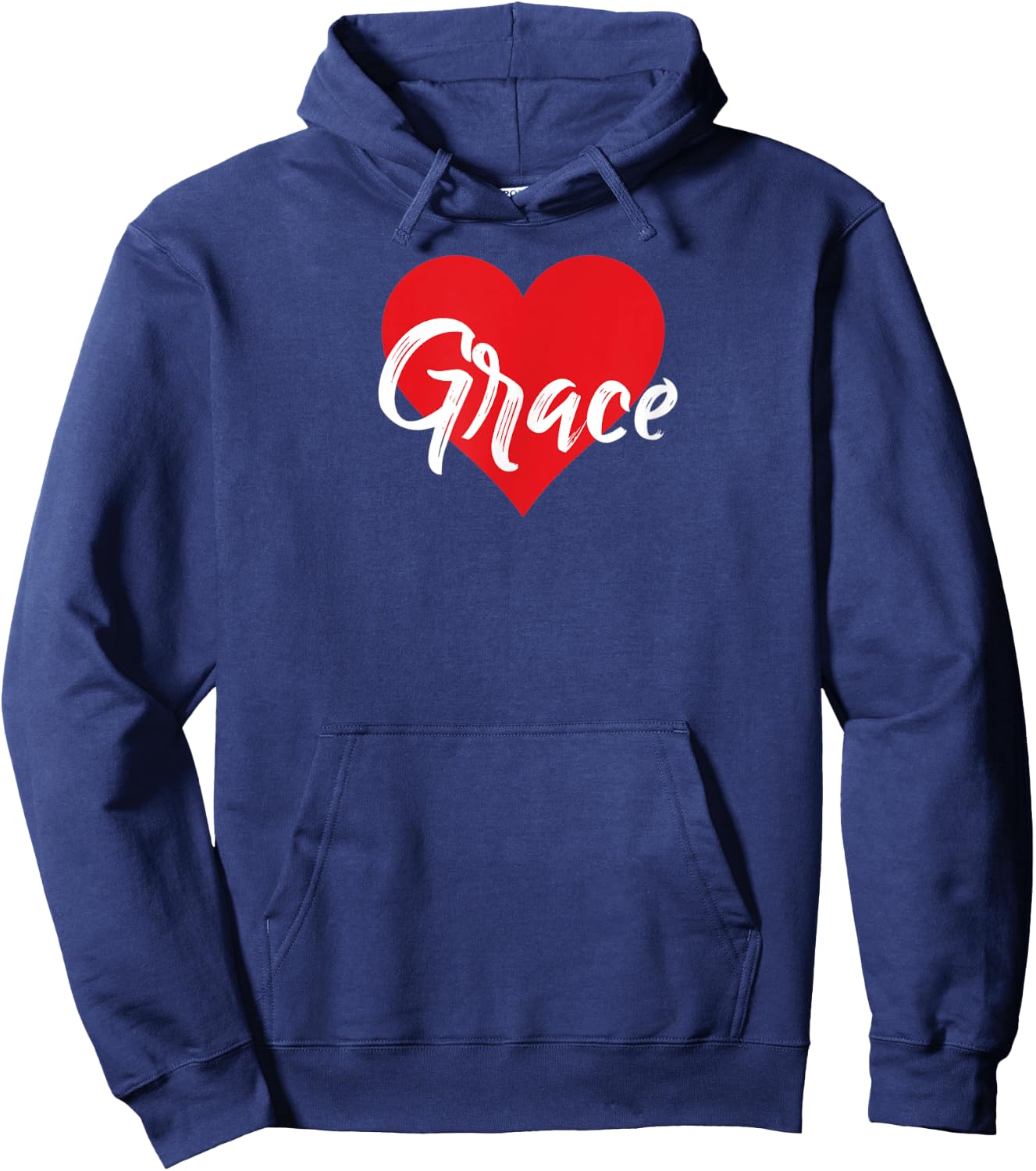 I Love Grace First Name I Heart Named Hoodie - Hoodie | Navy