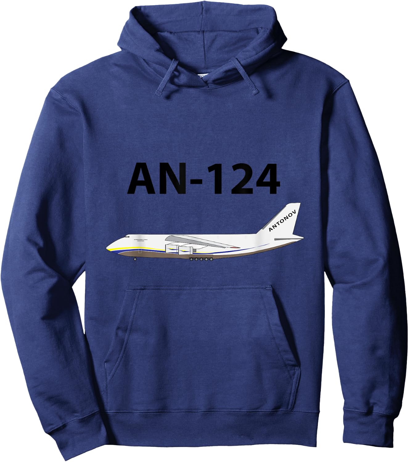The Great Antonov AN-124 Hoodie - Hoodie | Navy