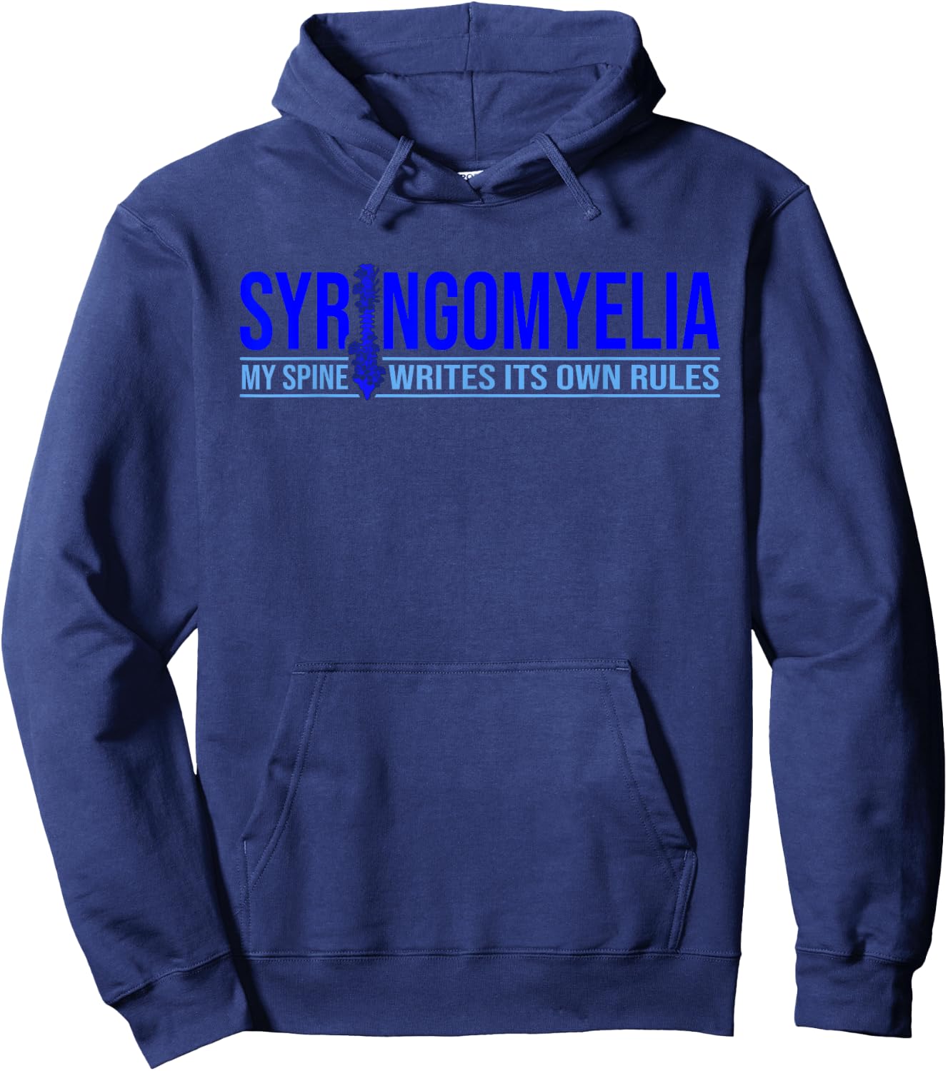 Syringomyelia Hoodie - Hoodie | Navy