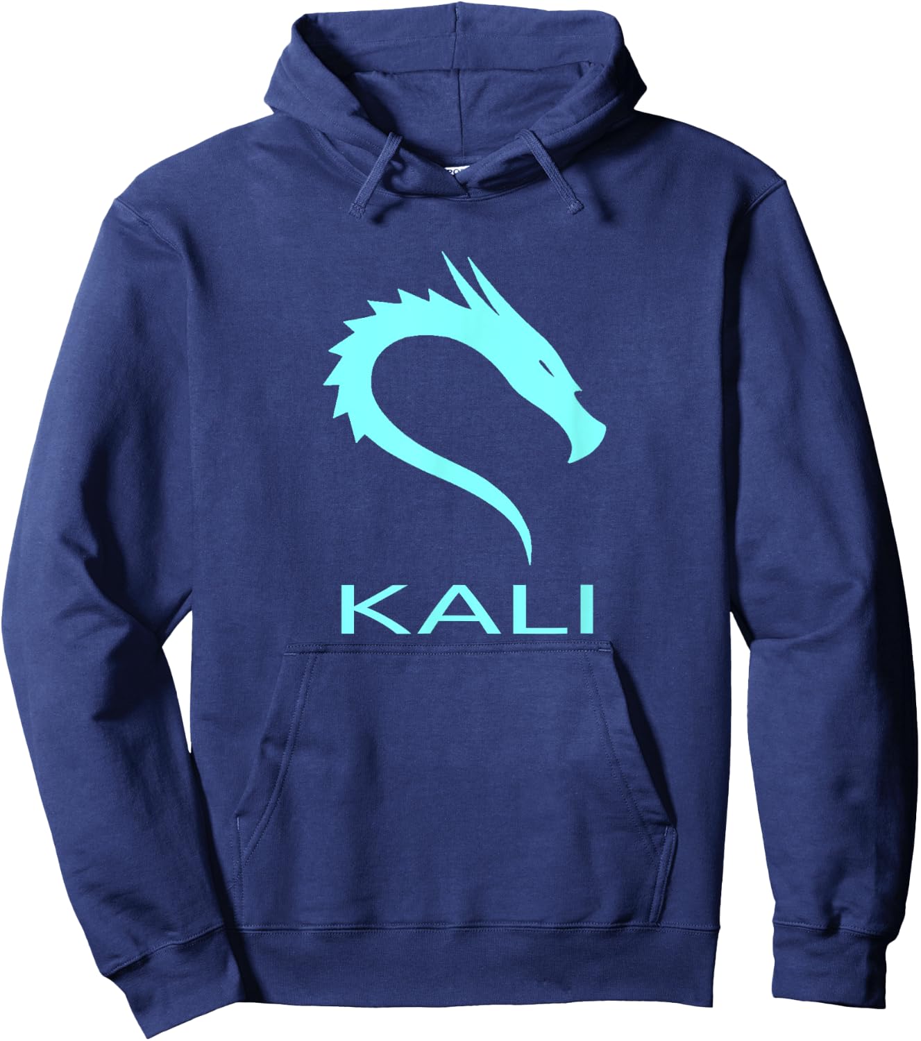 Kali Linux tagline with Dragon Open Source Os Hoodie - Hoodie | Navy