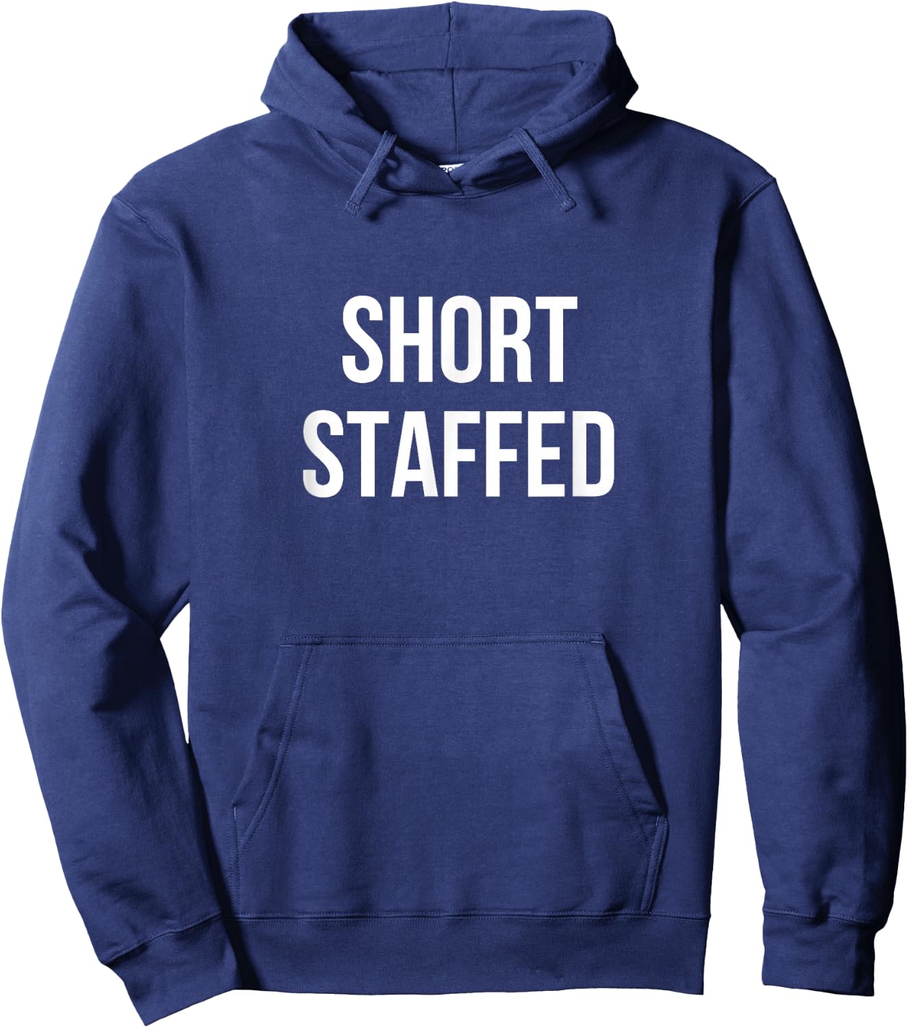 Short Staffed Hoodie - Hoodie | Navy