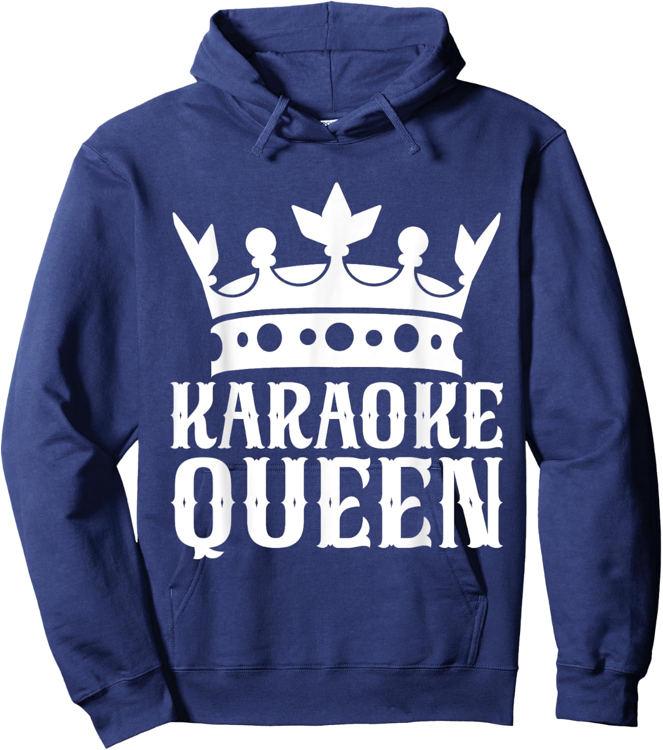 Karaoke Queen Karaoke Hoodie - Hoodie | Navy