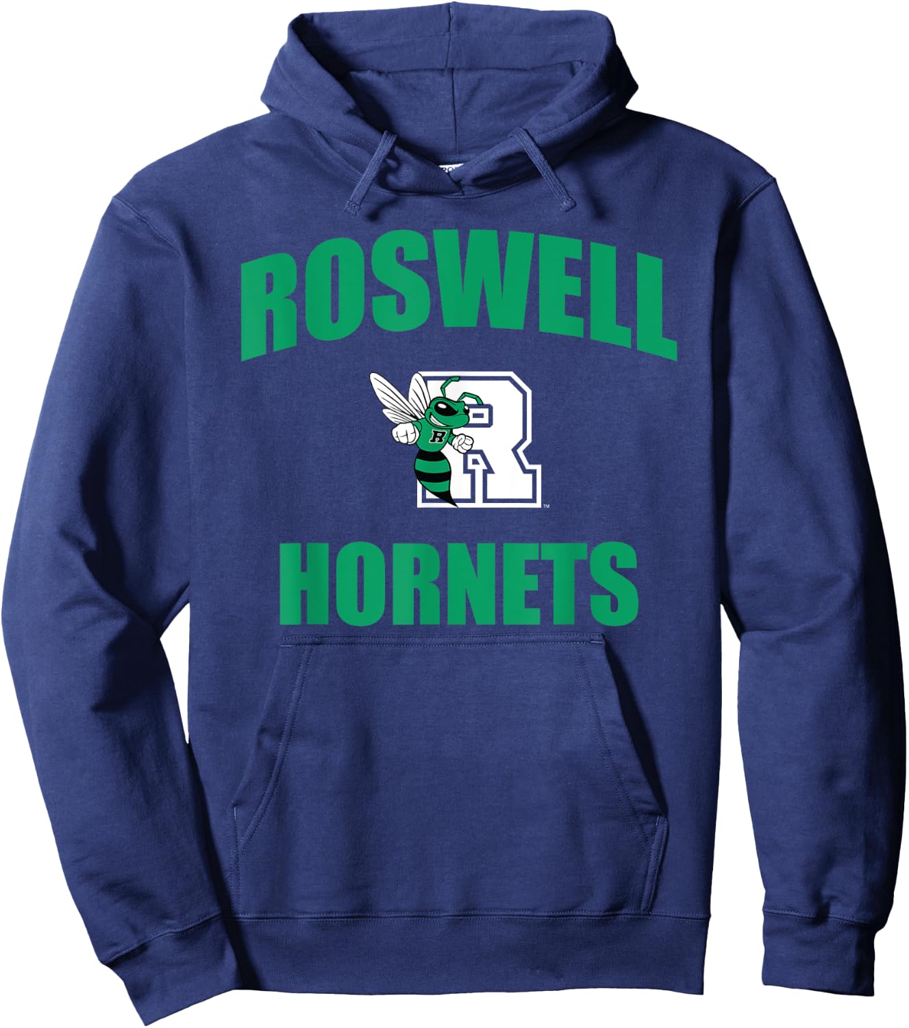 Roswell High School Hornets Hoodie - Hoodie | Navy