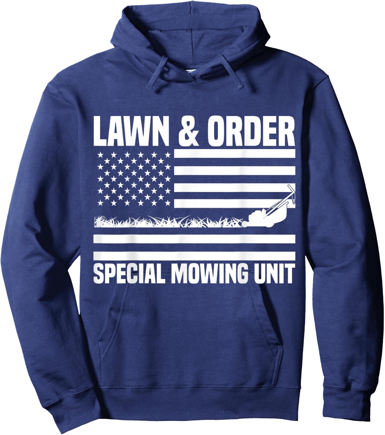 Lawn and order special mowing unit lawn mowing Hoodie - Hoodie | Navy