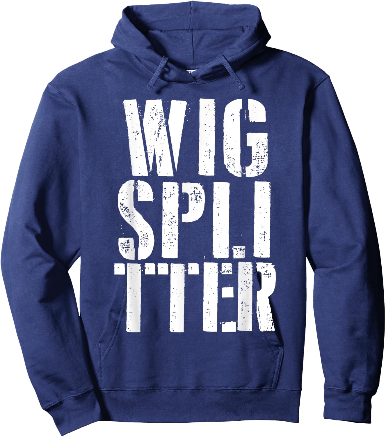 Wig Splitter Stencil Hoodie - Hoodie | Navy