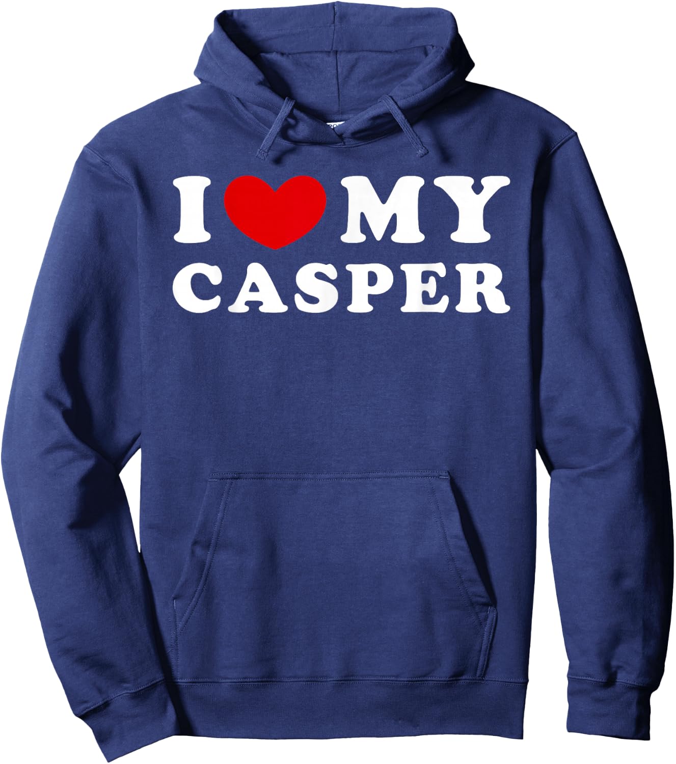 I Love My Casper, I Love My Casper Hoodie - Hoodie | Navy