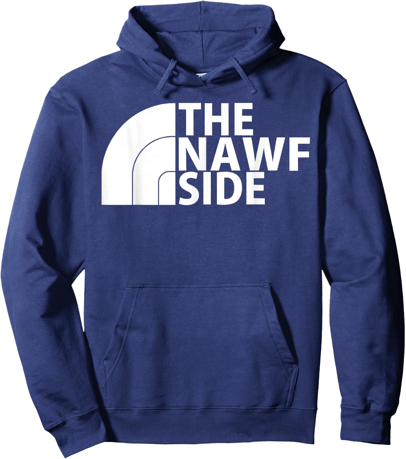 Reppin The nawf side Hoodie - Hoodie | Navy