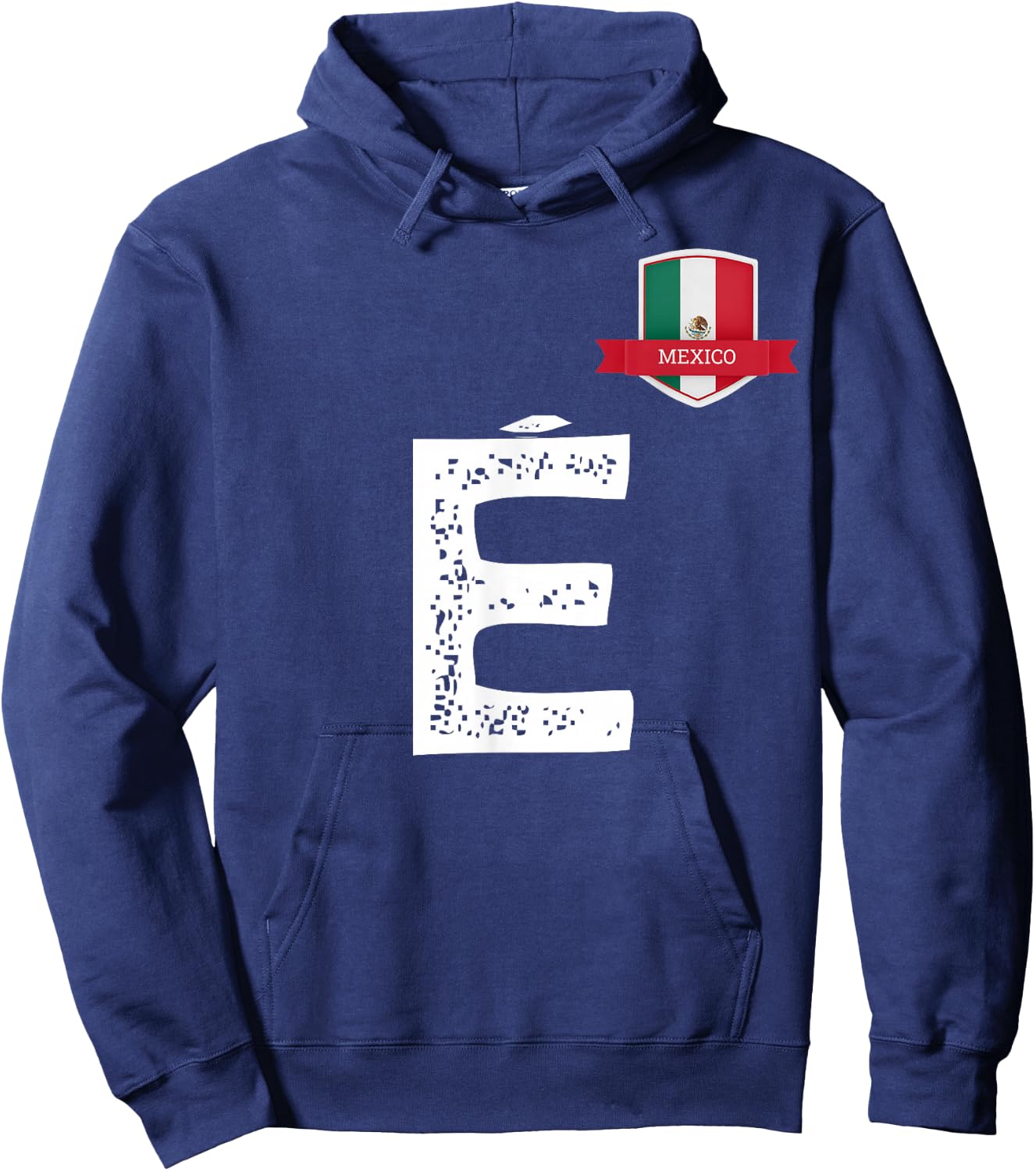 Mexico Man Flag E Mexican Mexico Hoodie - Hoodie | Navy