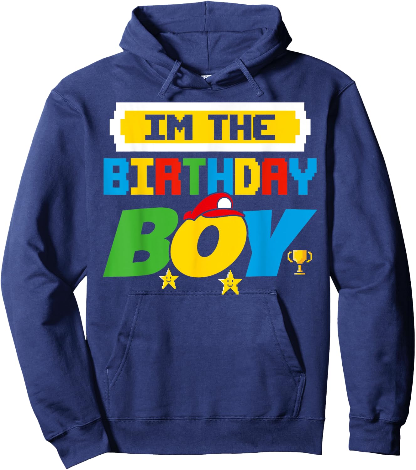 Im The Birthday Boy Game Gaming Family Matching Hoodie - Hoodie | Navy