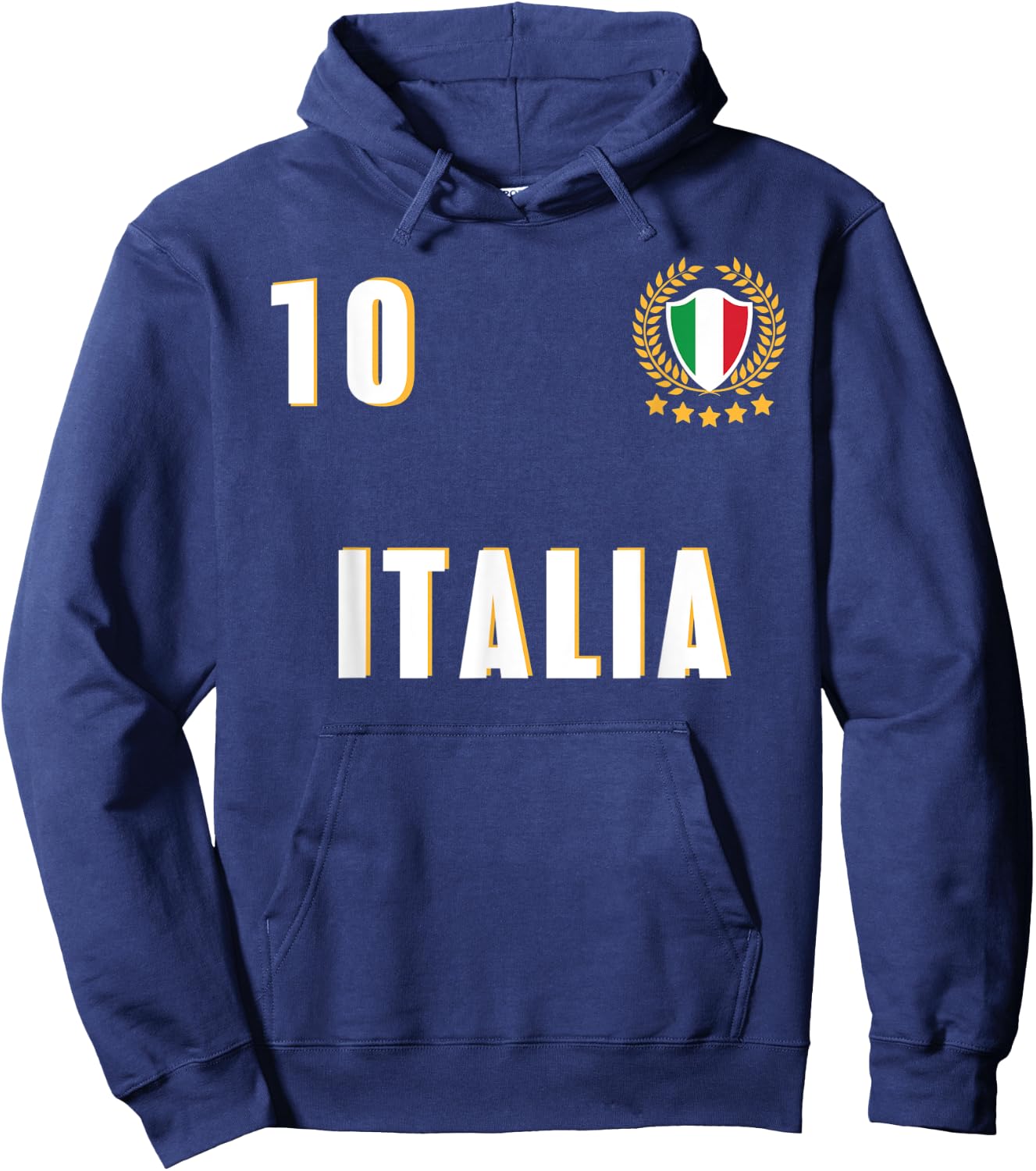 Italy Soccer Jersey 2023 Italia Football Team Hoodie - Hoodie | Navy