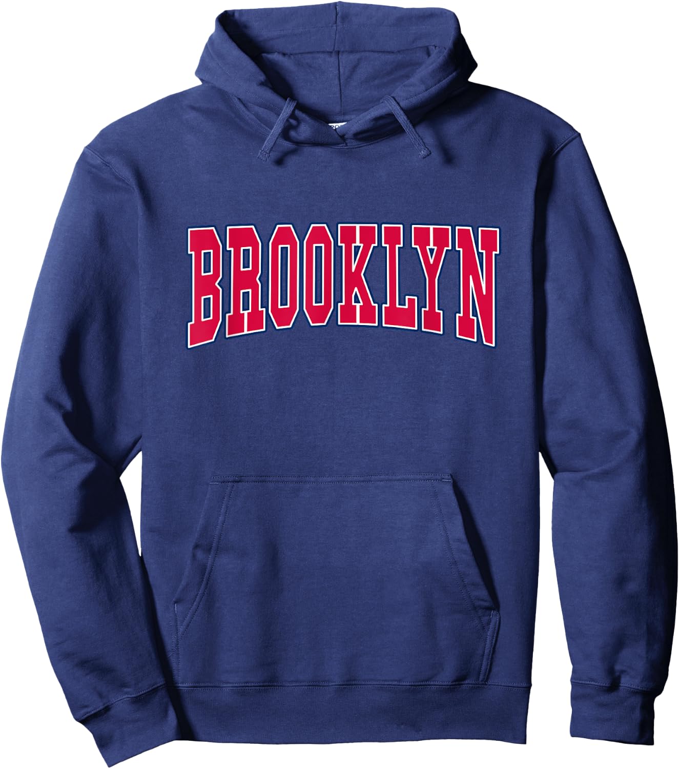 BROOKLYN - Throwback Design - Classic Hoodie - Hoodie | Navy