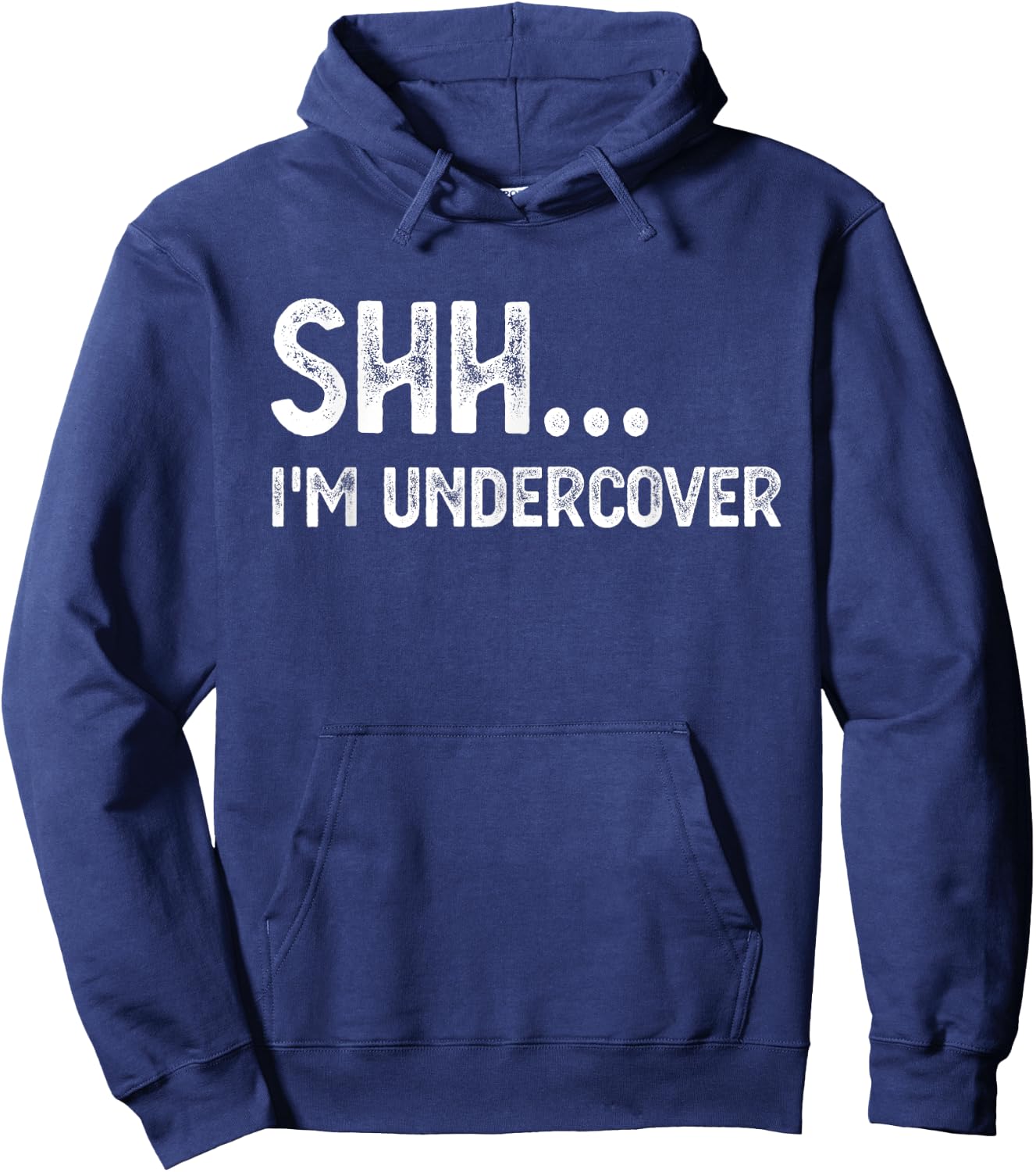 Funny Undercover Cop Easy Costume Police Hoodie - Hoodie | Navy