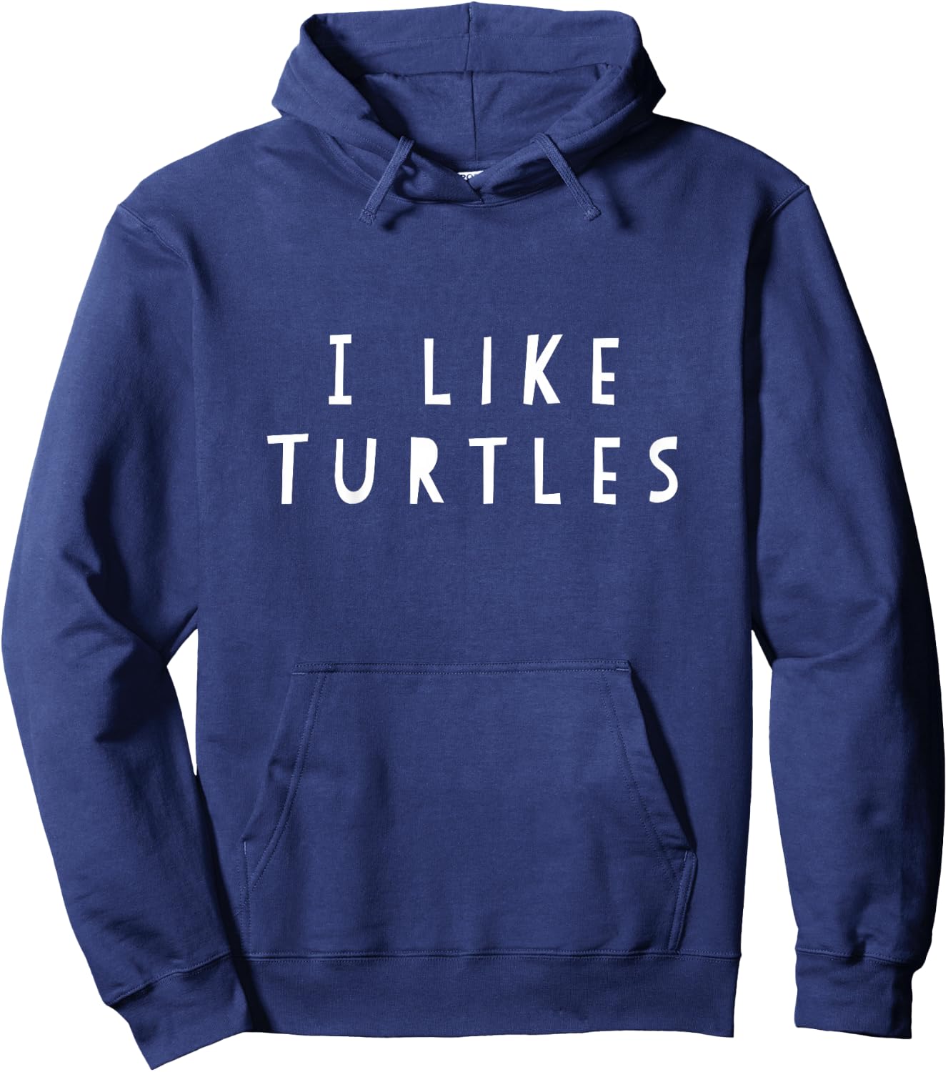 Kids I Like Turtles Shirt Kids Ages 3-12 Hoodie - Hoodie | Navy