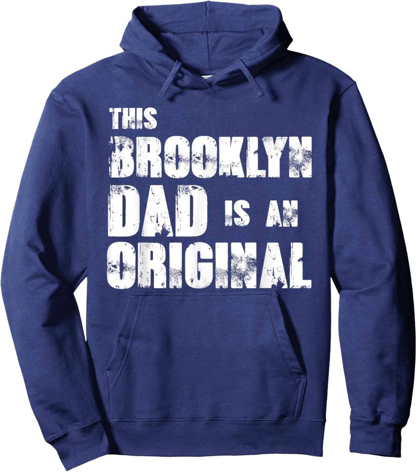 Original Brooklyn Dad Father's Day New York Hoodie - Hoodie | Navy