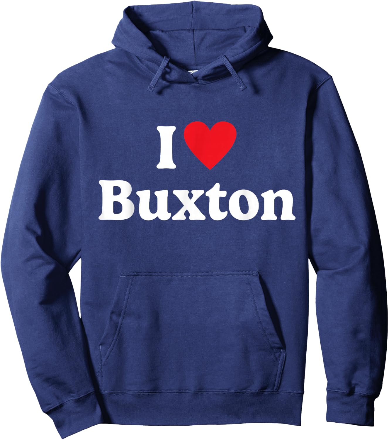 I love Buxton Hoodie - Hoodie | Navy