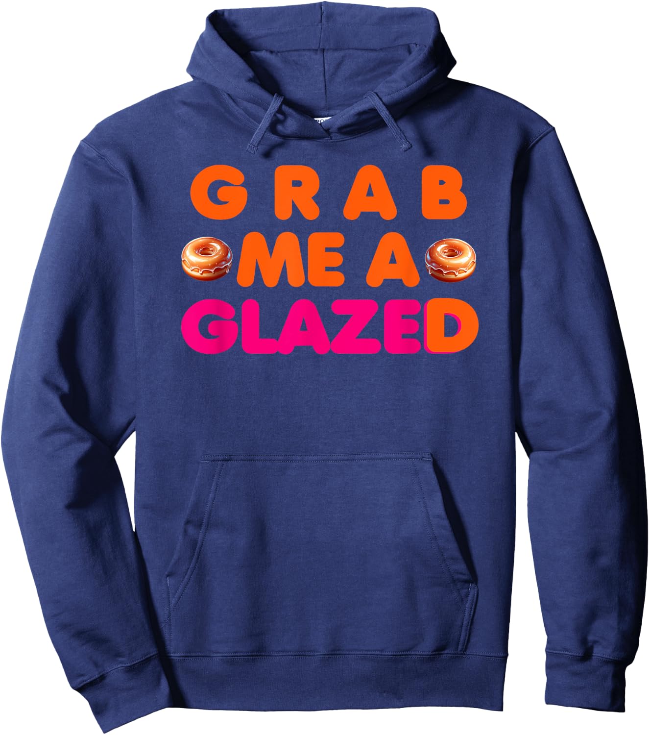 Glazed Donut Hoodie - Hoodie | Navy