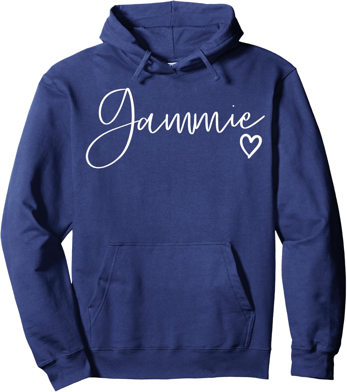 Gammie Gifts Grandma Heart Mother's Day Gammie Hoodie - Hoodie | Navy