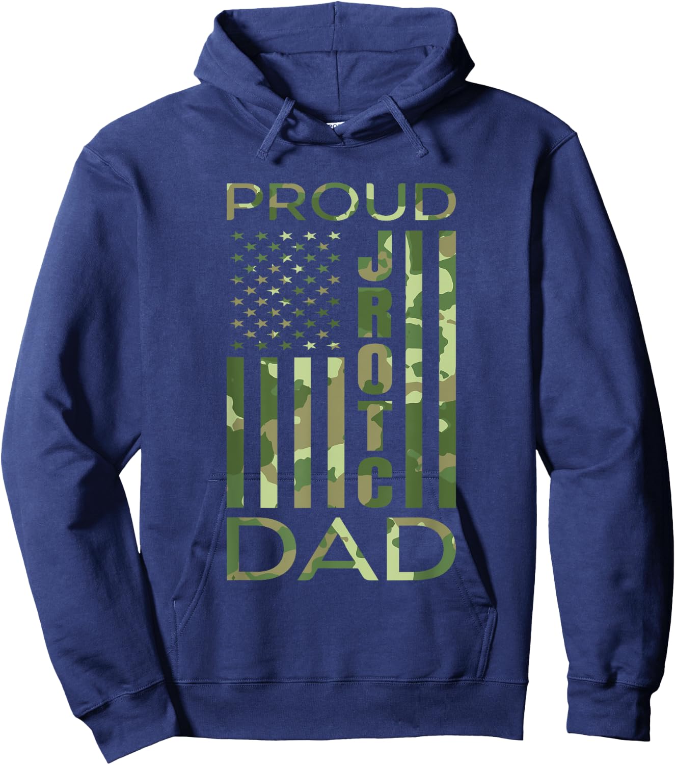 Proud JROTC Dad United States Junior ROTC Hoodie - Hoodie | Navy