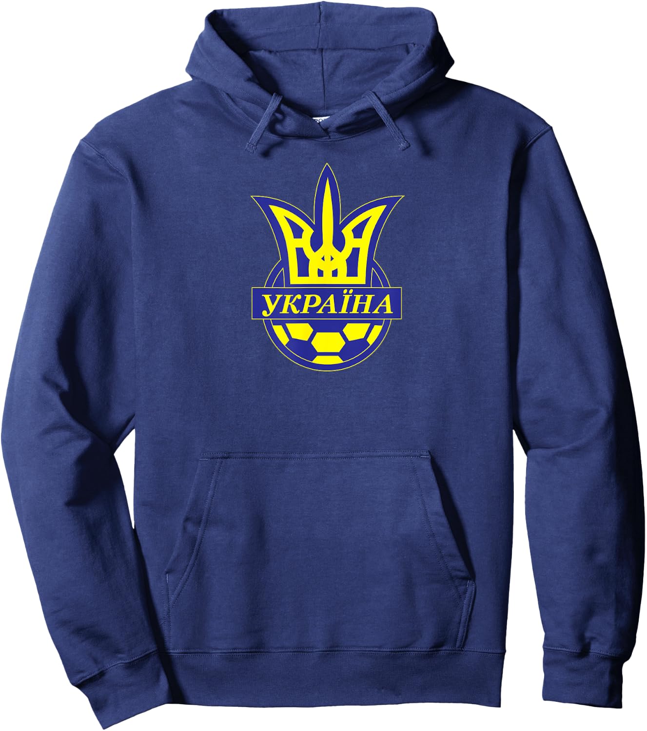 Football Federation of Ukraine Soccer Hoodie - Hoodie | Navy