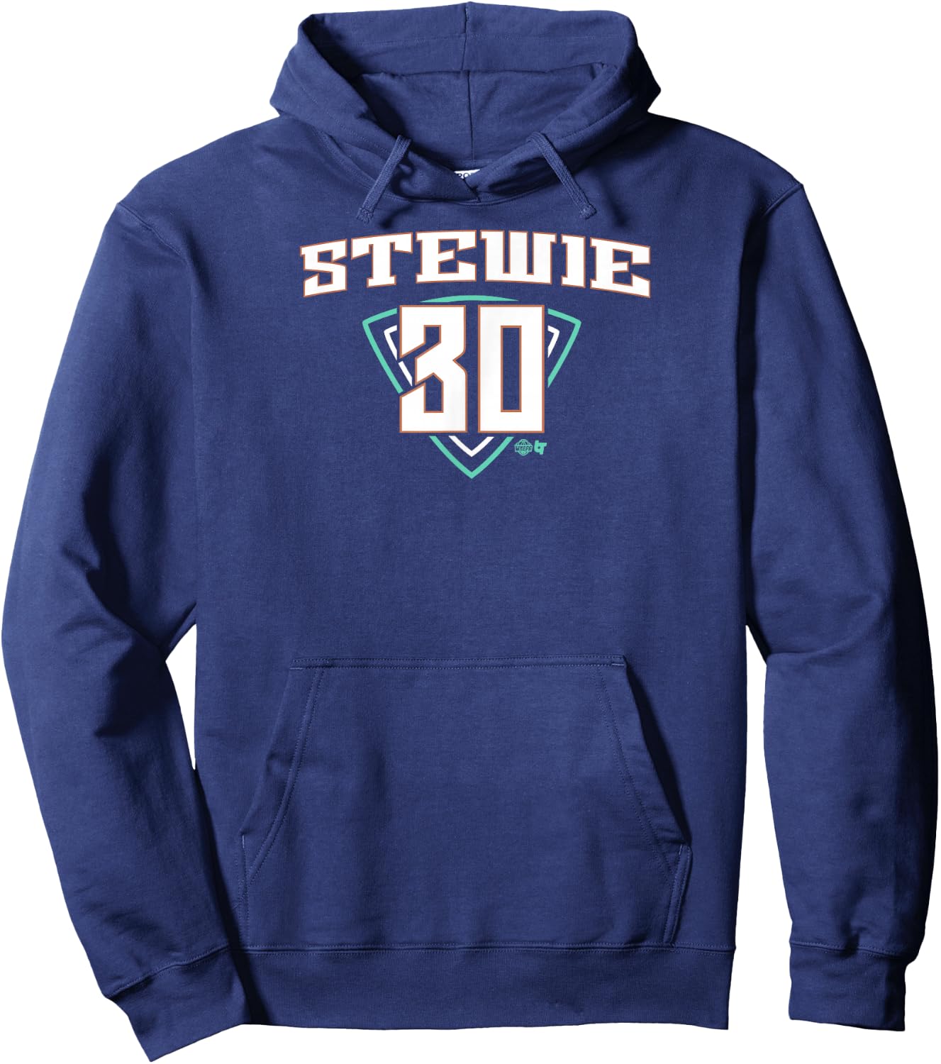 Breanna Stewart: NY 30 - New York Basketball Hoodie - Hoodie | Navy